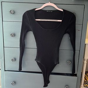 Zara Black Bodysuit